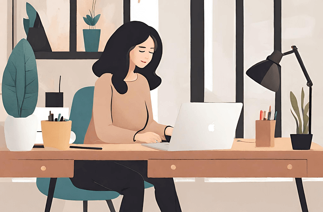 jeune femme qui consulte sa banque en ligne