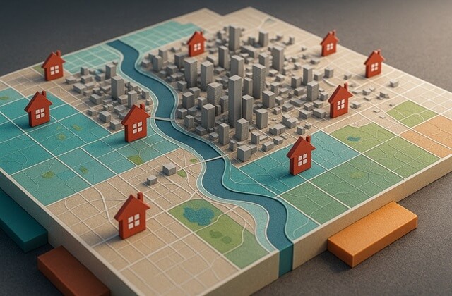 carte interactive immobilière