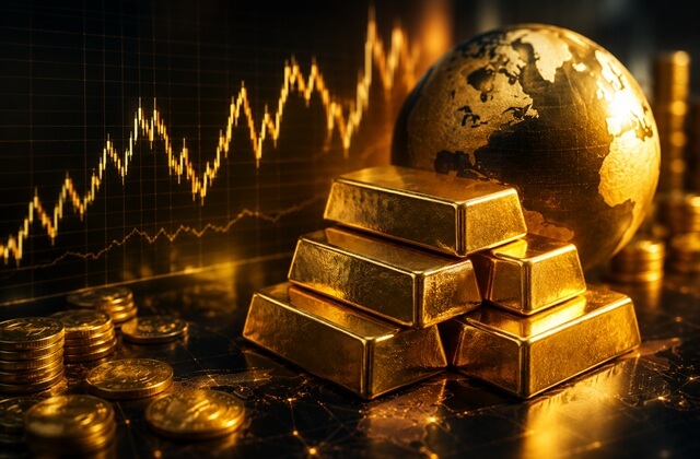 fluctuation des cours de l'or